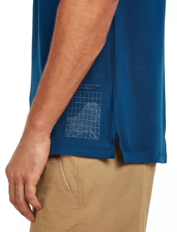 Zdjęcie 4 produktu Koszulka Icebreaker Merino 125 Cool-Lite Sphere SS Tee Beta Men