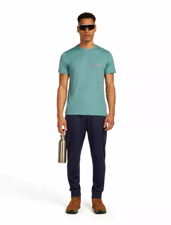 Zdjęcie 6 produktu Koszulka Icebreaker Merino Tech Lite SS Tee Wordmark Men