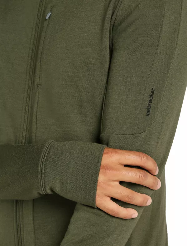 Zdjęcie 9 produktu Bluza Icebreaker Merino 260 Quantum Long Sleeve Zip Hoodie Jacket Men
