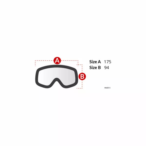 Zdjęcie 4 produktu Gogle narciarskie GOG H610 Fury Polikarbon S2