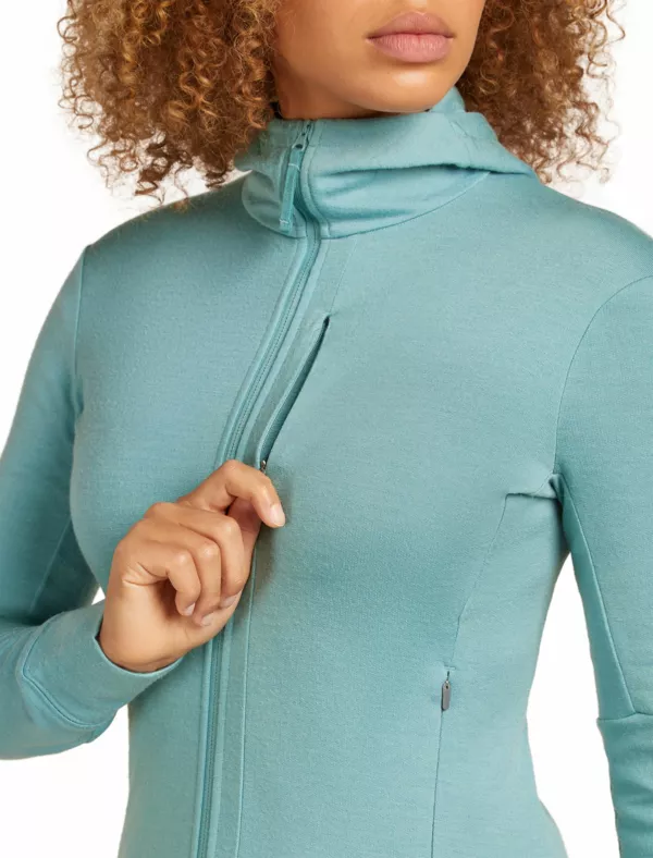 Zdjęcie 6 produktu Bluza Icebreaker Merino 260 Quantum Long Sleeve Zip Hoodie Jacket Women