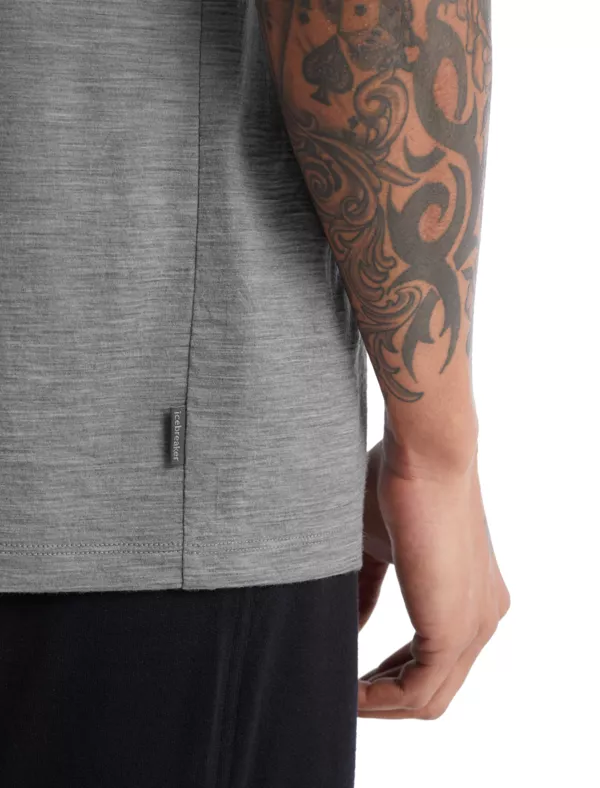 Zdjęcie 3 produktu Koszulka Męska Icebreaker Merino Tech Lite SS Tee Move to Natural