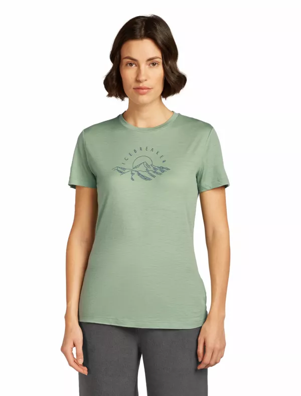 Zdjęcie 1 produktu Koszulka Icebreaker Merino 150 Tech Lite III SS Tee Sunrise Summit T-shirt Women