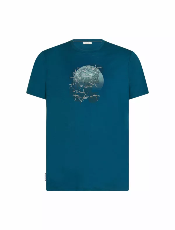 Zdjęcie 0 produktu Koszulka Icebreaker Merino Tech Lite SS Tee Ruapehu Round Men