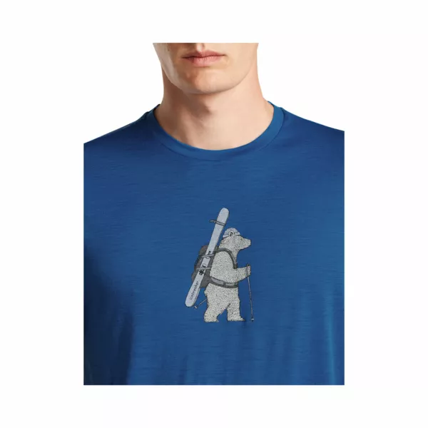 Zdjęcie 3 produktu Koszulka Icebreaker Merino 150 Tech Lite SS Tee Bear Tour Men