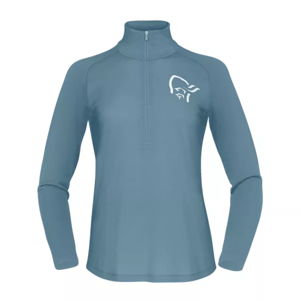 Zdjęcie 0 produktu Koszulka merino Norrona Femund PureUll Zip Neck Women