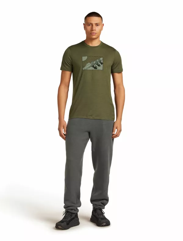 Zdjęcie 3 produktu Koszulka Icebreaker Merino Tech Lite SS Tee In The Wild Men