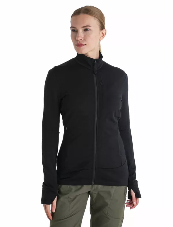 Zdjęcie 2 produktu Bluza Icebreaker Merino 260 Quantum Long Sleeve Zip Jacket Women