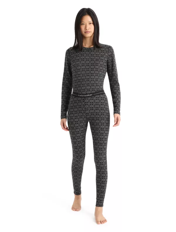 Zdjęcie 5 produktu Legginsy Damskie Icebreaker Merino 250 Vertex Leggings Alpine Geo