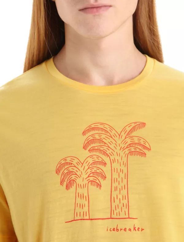 Zdjęcie 4 produktu Koszulka Męska Icebreaker Merino Tech Lite SS Tee Giant Ferns
