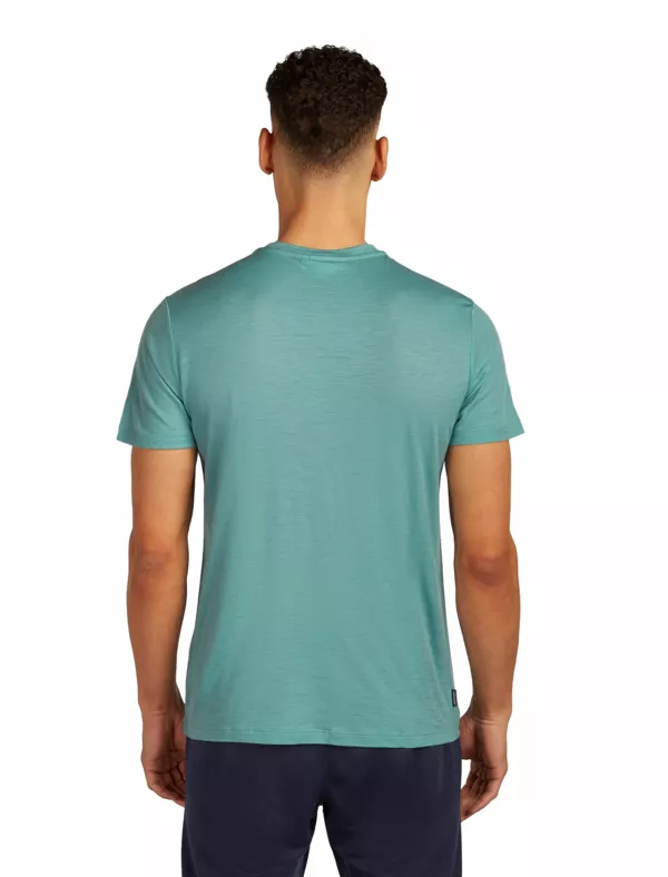 Zdjęcie 2 produktu Koszulka Icebreaker Merino Tech Lite SS Tee Wordmark Men
