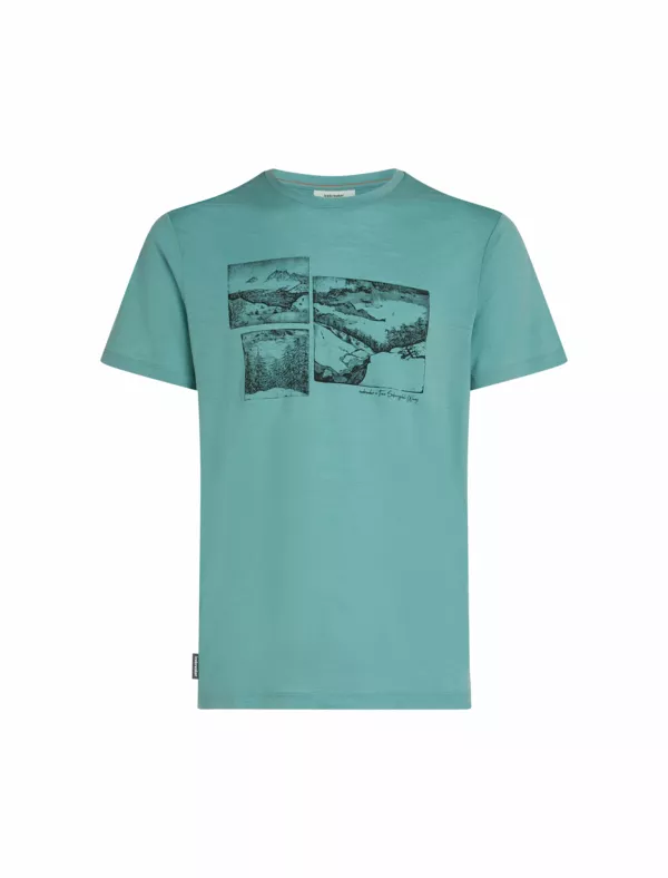 Zdjęcie 0 produktu Koszulka Icebreaker Merino Tech Lite SS Tee The Climb Men