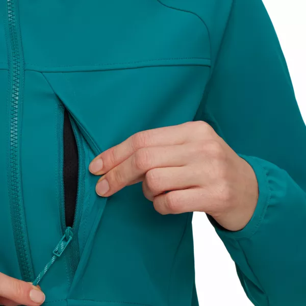 Zdjęcie 4 produktu Kurtka softshell Mammut Ultimate Comfort SO Hooded Jacket Women