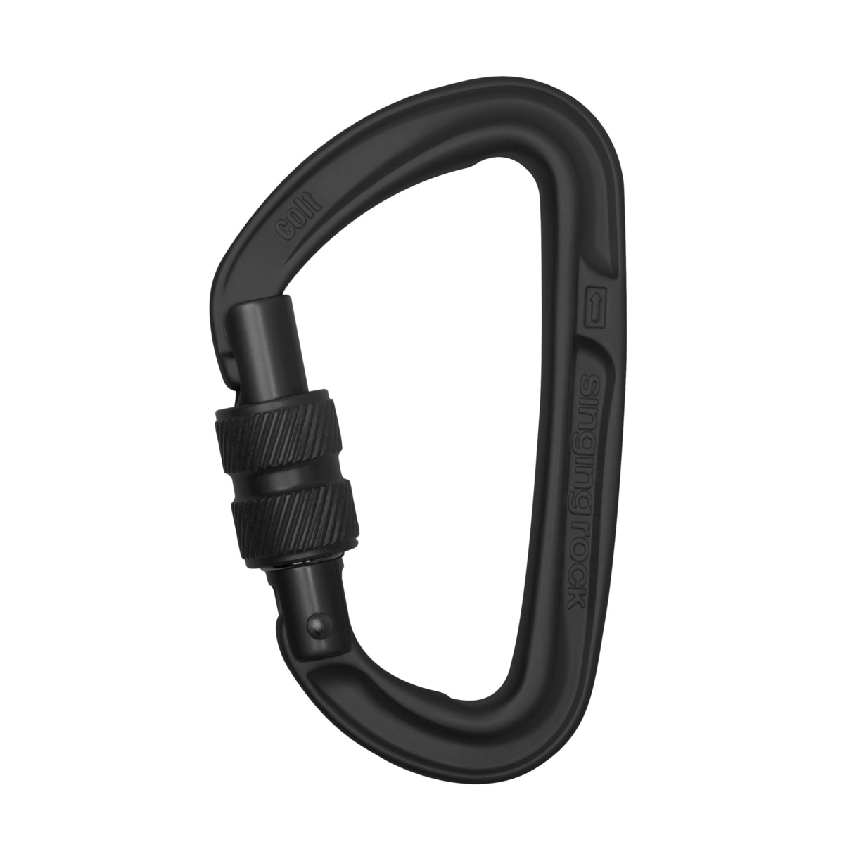 Zdjęcie 0 produktu Karabinek Singing Rock Colt Black Screw Gate