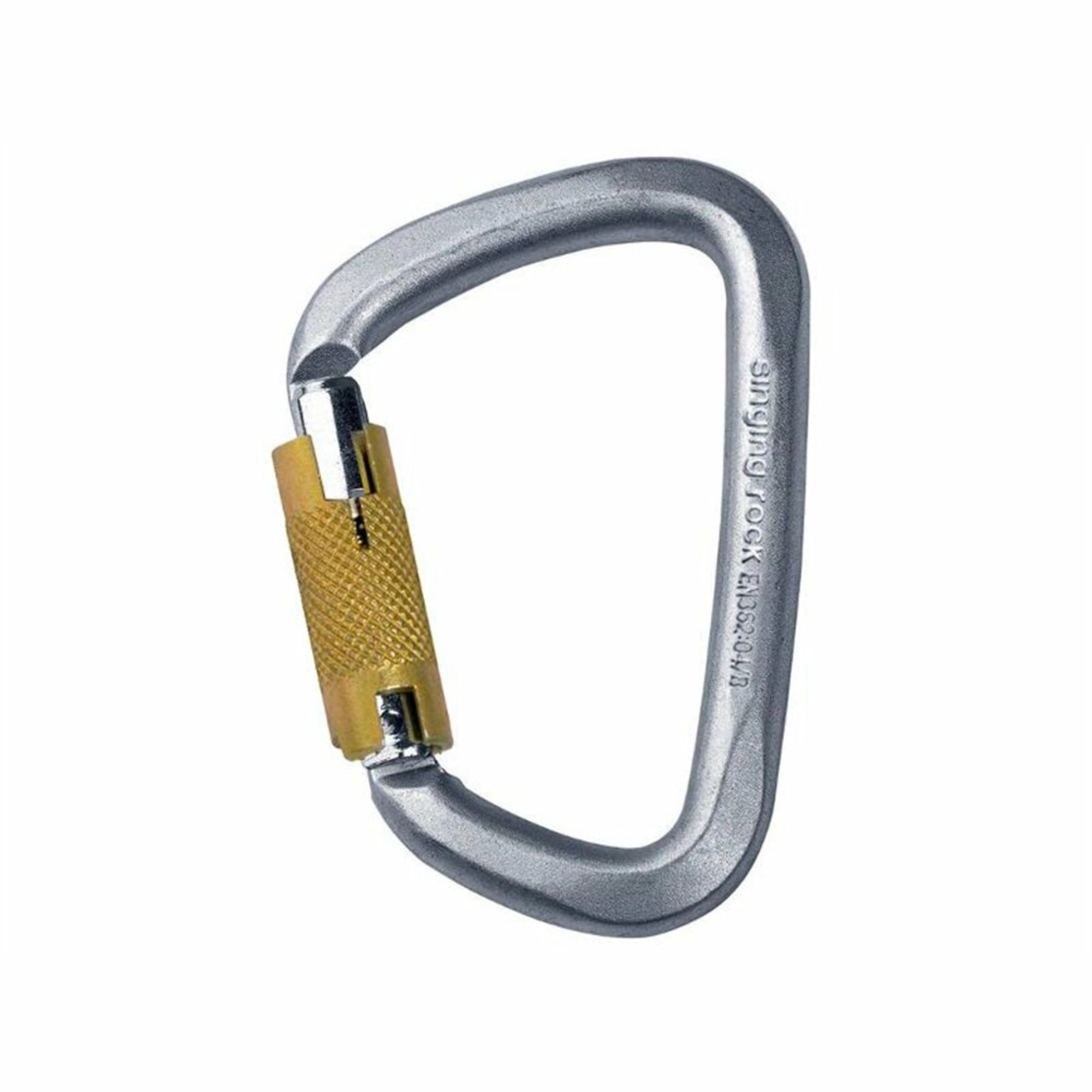 Zdjęcie 0 produktu Karabinek stalowy Singing Rock D Steel Triple lock