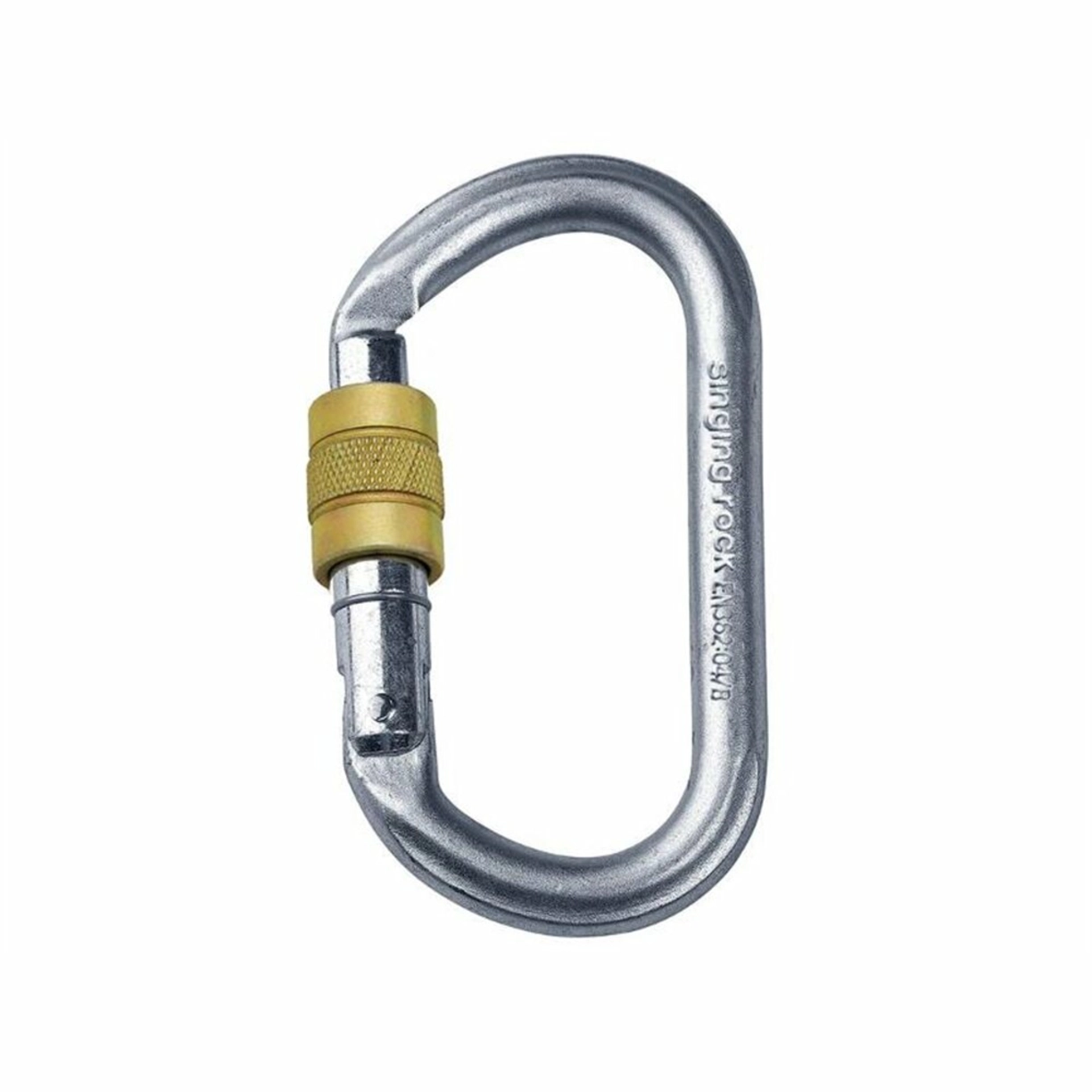 Zdjęcie 0 produktu Karabinek stalowy Owalny Singing Rock Oval Steel Screw gate