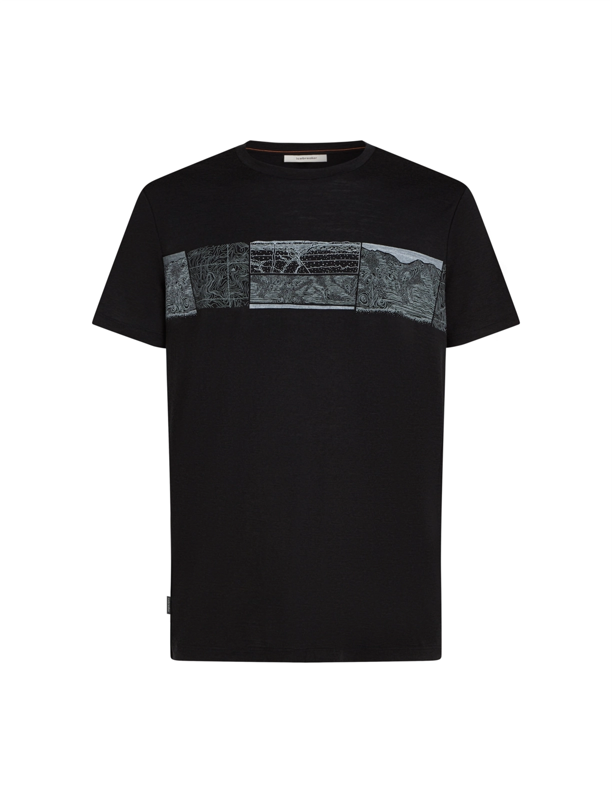 Zdjęcie 0 produktu Koszulka Icebreaker Merino 150 Tech Lite SS Tee Range Stripes Men