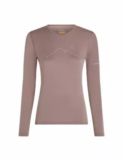 Zdjęcie produktu Koszulka Icebreaker Merino 200 Oasis LS Crewe Rainer Ridge Women