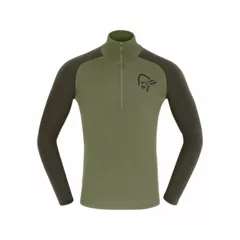 Zdjęcie produktu Koszulka merino Norrona Femund PureUll Zip Neck Men