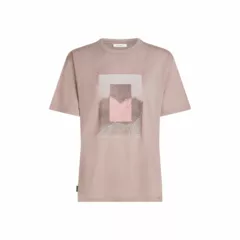 Zdjęcie produktu Koszulka Icebreaker Merino 150 Tech Lite SS Relaxed Tee Mountain Shift Women