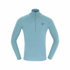 Zdjęcie produktu Koszulka merino Norrona Femund PureUll Zip Neck Men