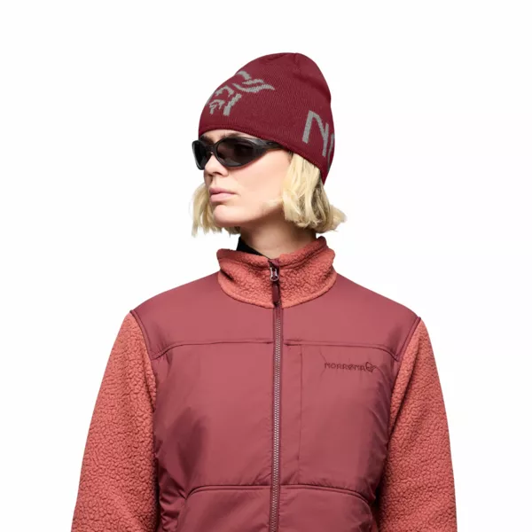Zdjęcie 2 produktu Czapka Norrona /29 Mid MerinoUll Logo Beanie